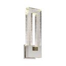 40W 2-Light LED Wall Sconce in Polished Nickel