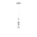 Polished Nickel HOOKAH 14IN LED SINGLE LIGHT PENDANT 3000K IN POLISHED NICKEL 