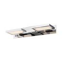 Chrome PIXEL 19IN LED BATHROOM VANITY & WALL LIGHT 3000K IN CHROME 