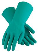 Size XL Nitrile Chemical Resistant Glove in Green (Pack of 12)