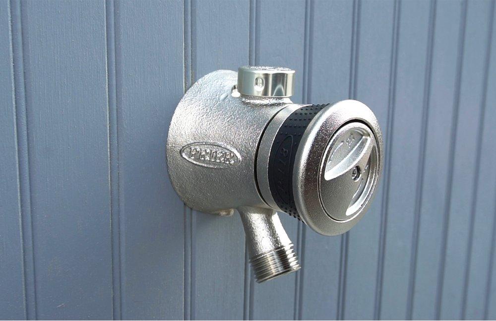 PRIER Products Satin Nickel Plated Brass Single-handle Mixing Hydrant 