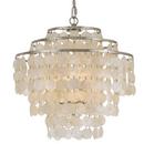 60W 4-Light Candelabra E-12 Chandelier in Antique Silver