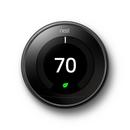 Nest Learning Thermostat - Mirror Black