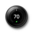 Google Mirror Black Learning Thermostat 