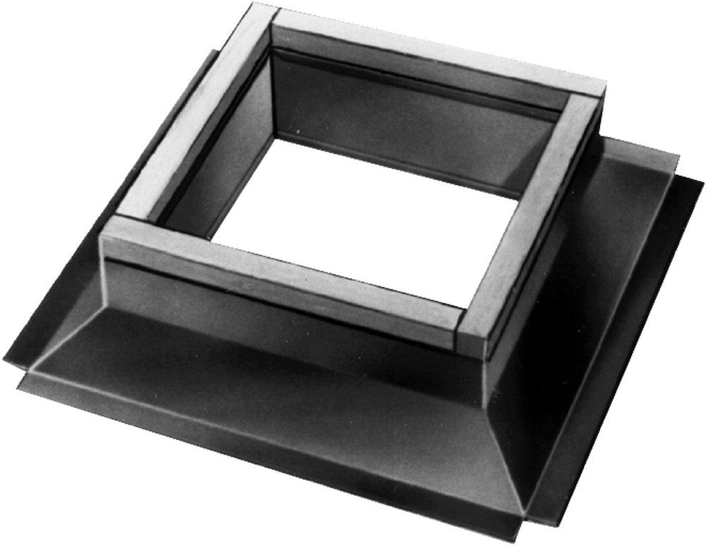 Carnes 12 in. Galvanized Steel Roof Curb Adapter 