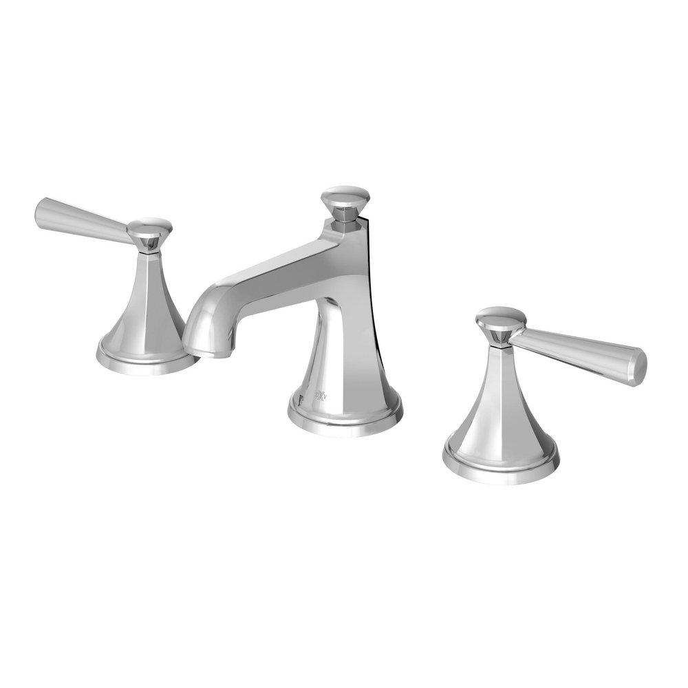 DXV Polished Chrome Two Handle Widespread Bathroom Sink Faucet 