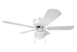 42 in. 5-Blade Indoor Ceiling Fan in White