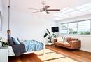 Westcraft Brushed Chrome 52 in. 22W 120V 5-Blade Ceiling Fan with Integrated LED Light Kit 