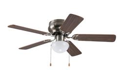42 in. 5-Blade Indoor Ceiling Fan in Brushed Nickel