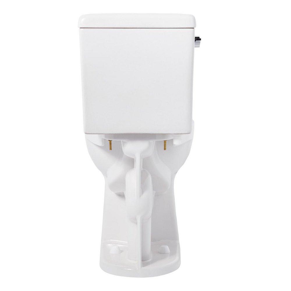Signature Hardware White 1.28 gpf Elongated Toilet Bowl 