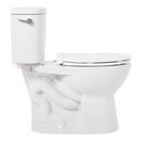 Signature Hardware White 1.28 gpf Elongated Toilet Bowl 