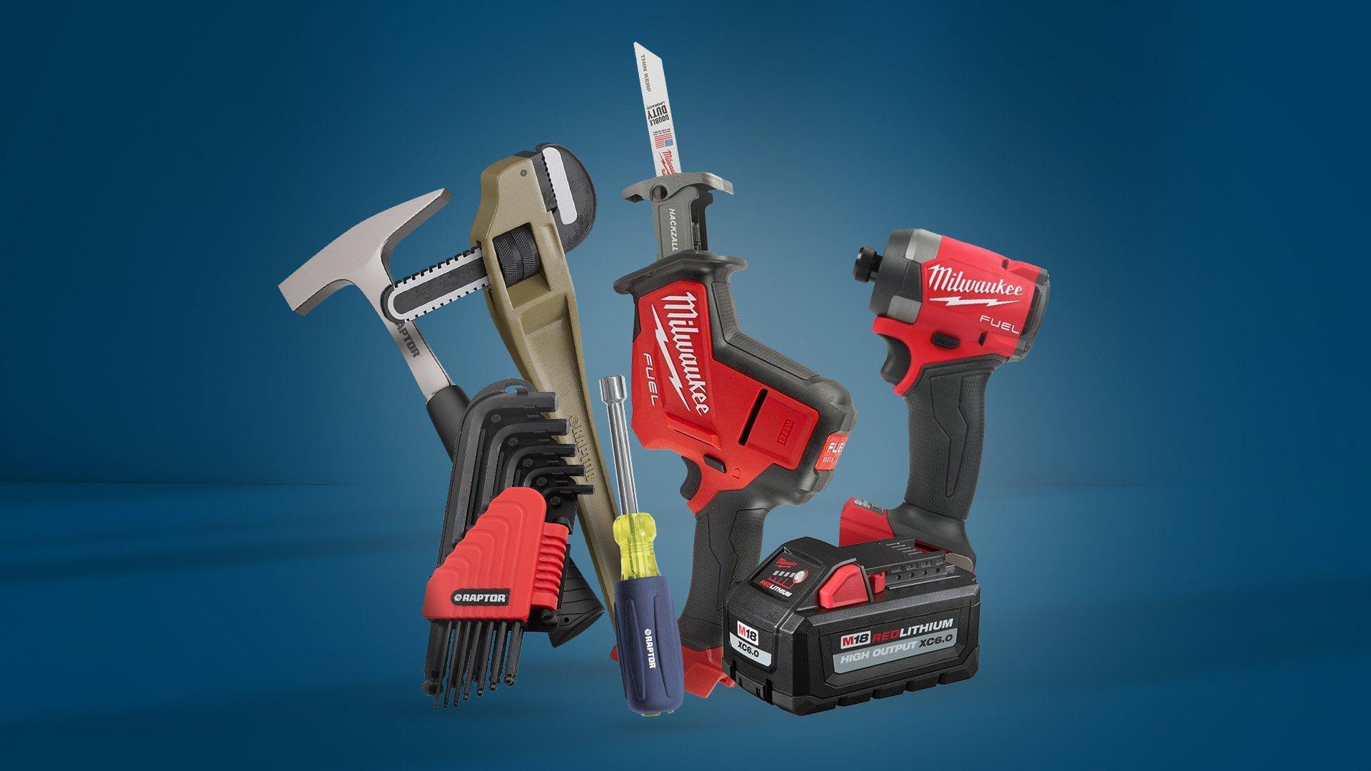 Silo image of tools