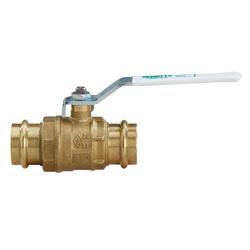 2 in. Brass Full Port Press Ball Valve