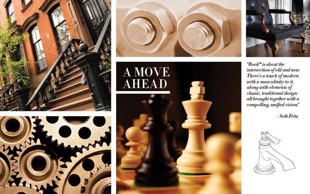 Brizo Luxe Gold Single Handle Lever Floor Mount Filler 