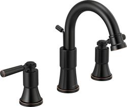Two Handle Widespread Bathroom Sink Faucet in Oil Rubbed Bronze