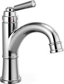 Single Handle Bathroom Sink Faucet with Pop-Up Drain Assembly in Chrome