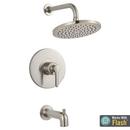American Standard Brushed Nickel Single Handle Single Shower Faucet Trim Only 