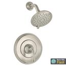 Single Handle Multi Shower Faucet in Brushed Nickel Trim Only