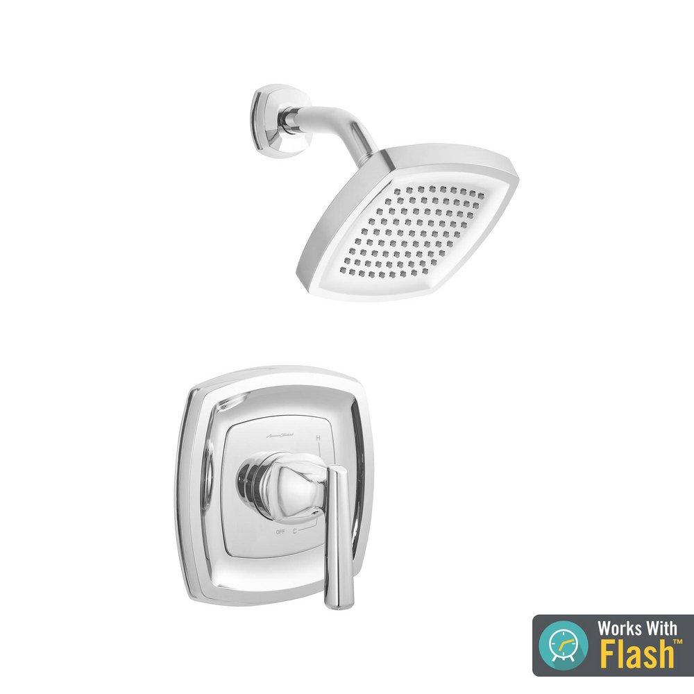 American Standard Polished Chrome Single Handle Single Function Shower Faucet 