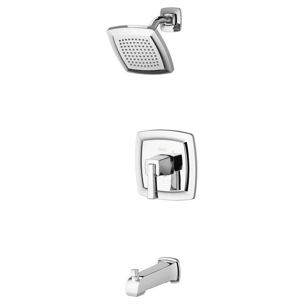 American Standard Polished Chrome Single Handle Single Function Bathtub & Shower Faucet Trim Only 