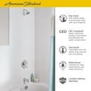 American Standard Polished Chrome Single Handle Single Bathtub & Shower Faucet Trim Only 