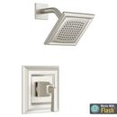 One Handle Single Function Shower Faucet in PVD Brushed Nickel (Trim Only)