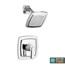 One Handle Single Function Shower Faucet in Polished Chrome (Trim Only)