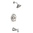 American Standard Polished Nickel Single Handle Multi Bathtub & Shower Faucet Trim Only 
