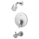 Single Handle Multi Shower Faucet in Polished Chrome Trim Only