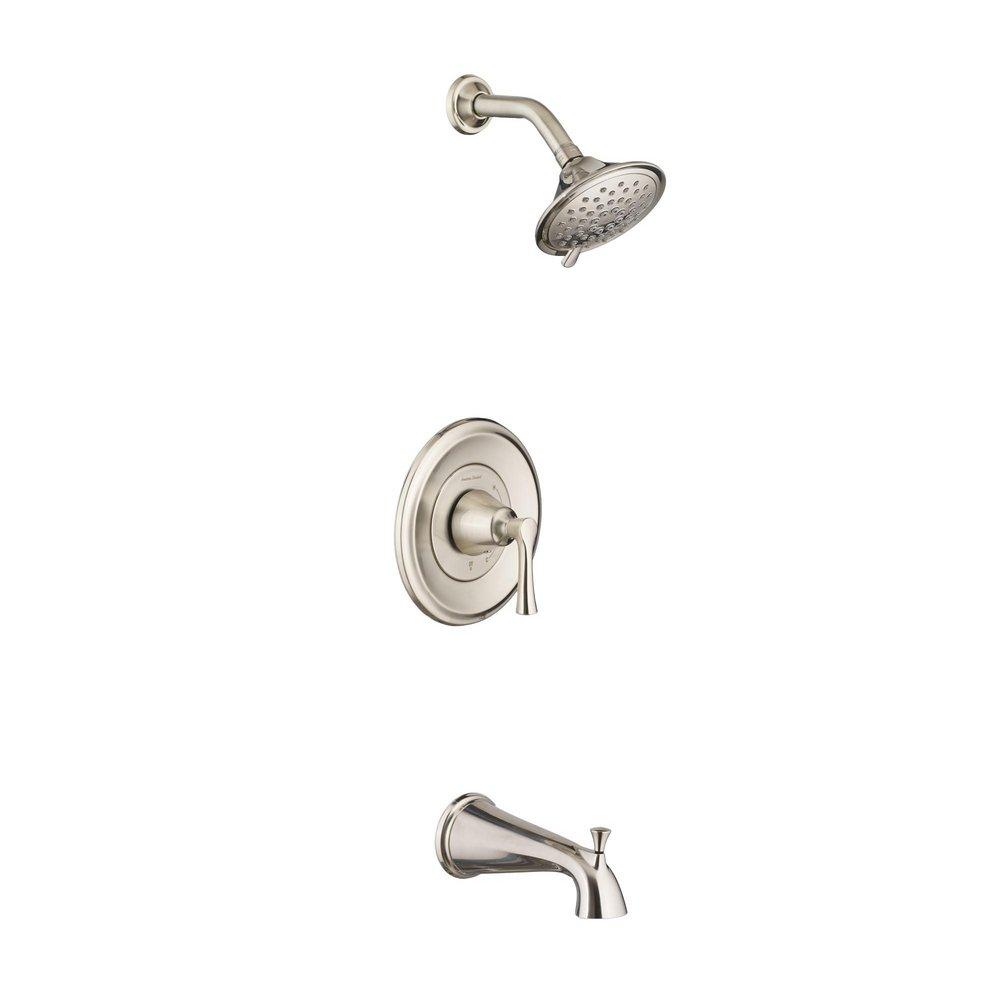 American Standard Brushed Nickel Single Handle Multi Shower Faucet Trim Only 