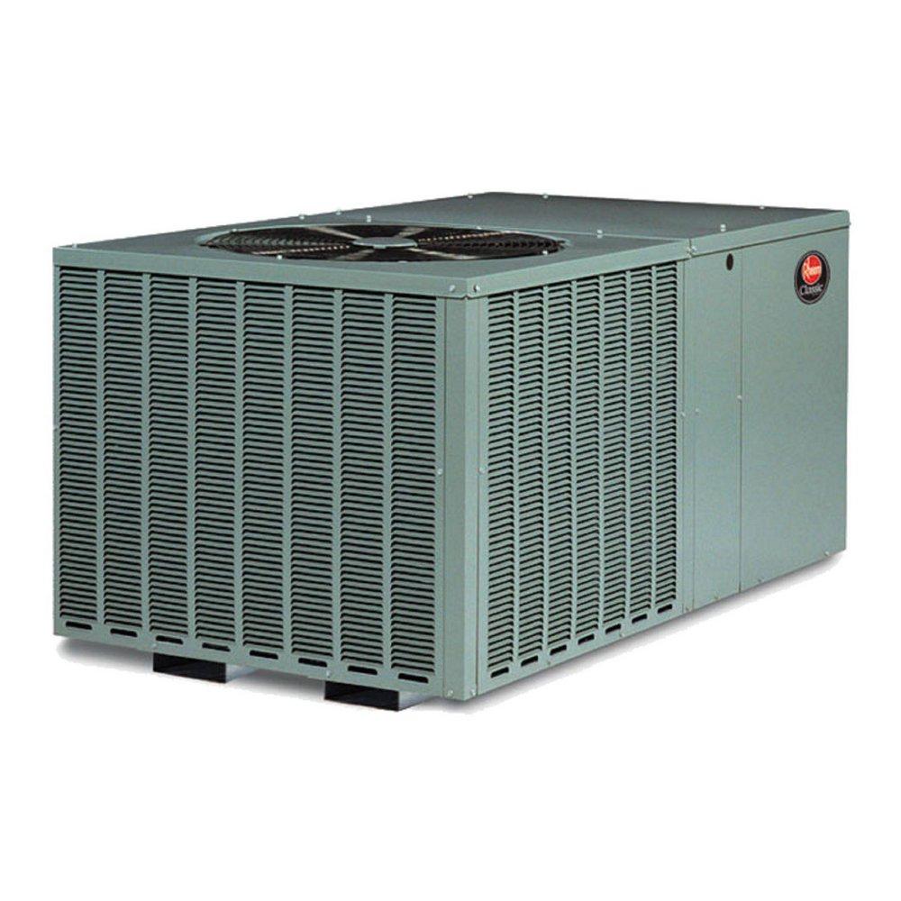 Rheem Single Stage Horizontal Packaged Air Conditioner 