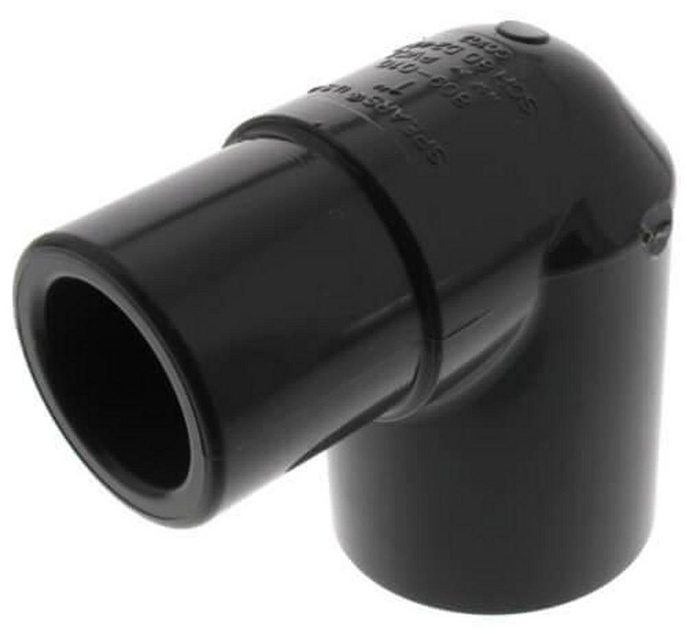 Grey Spigot x Socket 150 psi Schedule 80 PVC 90 Degree Street Elbow 
