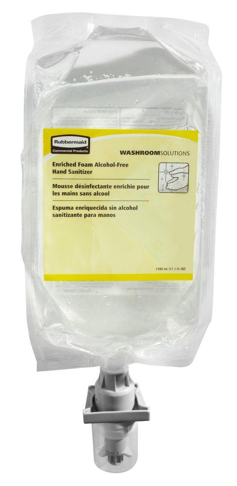Rubbermaid Clear Foam Alcohol Hand Sanitizer 