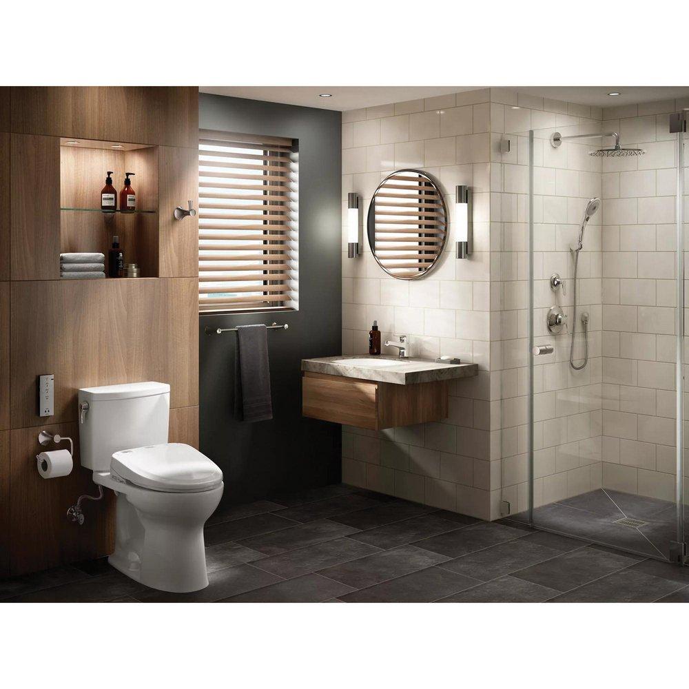 TOTO DRAKE II 1G ELONG BOWL & TANK C454CUFG + ST453UR - COTTON 