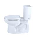 TOTO Cotton 1.28 gpf Elongated Floor Mount Two Piece Toilet 