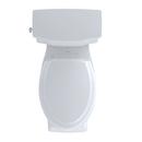 TOTO Cotton 1.28 gpf Elongated Floor Mount Two Piece Toilet 