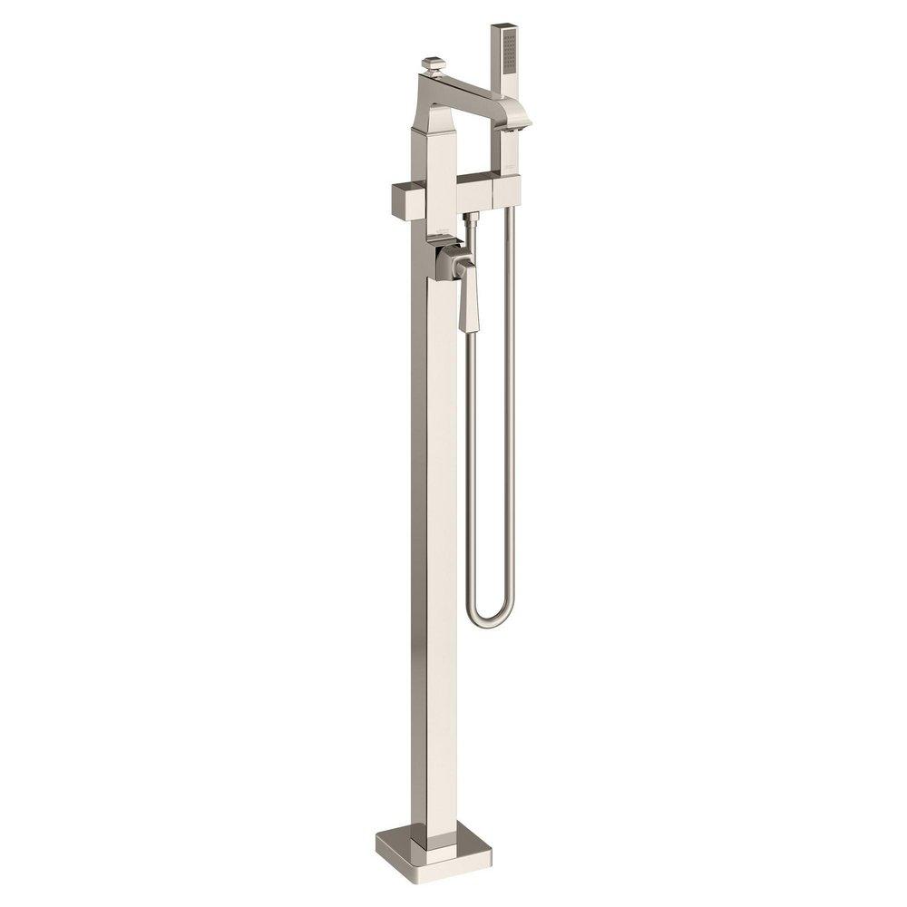 American Standard Brushed Nickel Single Handle Lever Floor Mount Filler (Trim Only) 