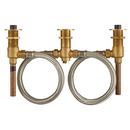 American Standard Copper Sweat Deck Mount Roman Tub Faucet Valve 