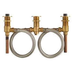 1/2 in. Copper Sweat Deck Mount Roman Tub Faucet Valve