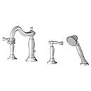 American Standard Polished Chrome Two Handle Roman Tub Faucet Trim Only