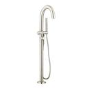 American Standard Brushed Nickel Single Handle Lever Floor Mount Filler 