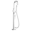 American Standard Polished Chrome Single Handle Lever Floor Mount Filler 