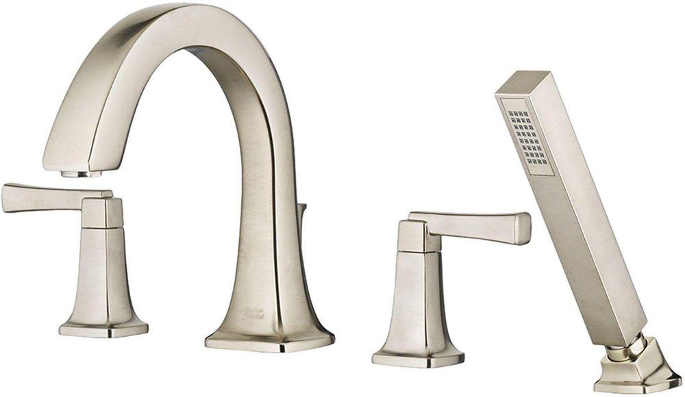 American Standard Brushed Nickel Two Handle Roman Tub Faucet Trim Only 