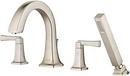 American Standard Brushed Nickel Two Handle Roman Tub Faucet Trim Only 