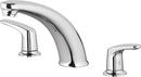 American Standard Polished Chrome Two Handle Roman Tub Faucet Trim Only 