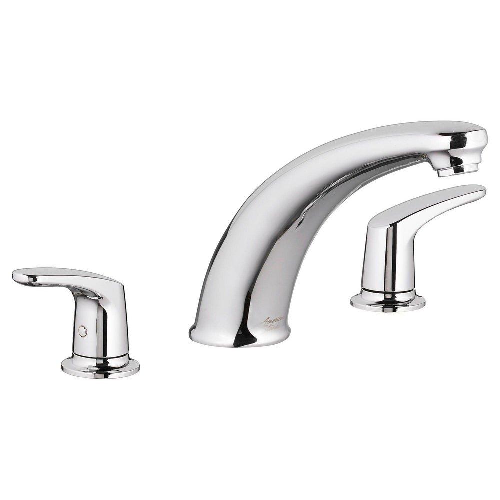 American Standard Polished Chrome Two Handle Roman Tub Faucet Trim Only 