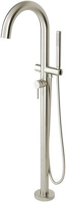 American Standard Matte Black Single Handle Lever Floor Mount Filler 