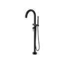 American Standard Matte Black Single Handle Lever Floor Mount Filler 