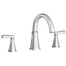 American Standard Polished Chrome Two Handle Roman Tub Faucet Trim Only 
