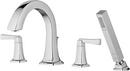 American Standard Polished Chrome Two Handle Roman Tub Faucet Trim Only 